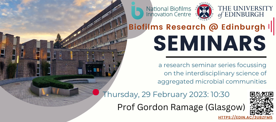 Biofilm Research Seminar with Gordon Ramage